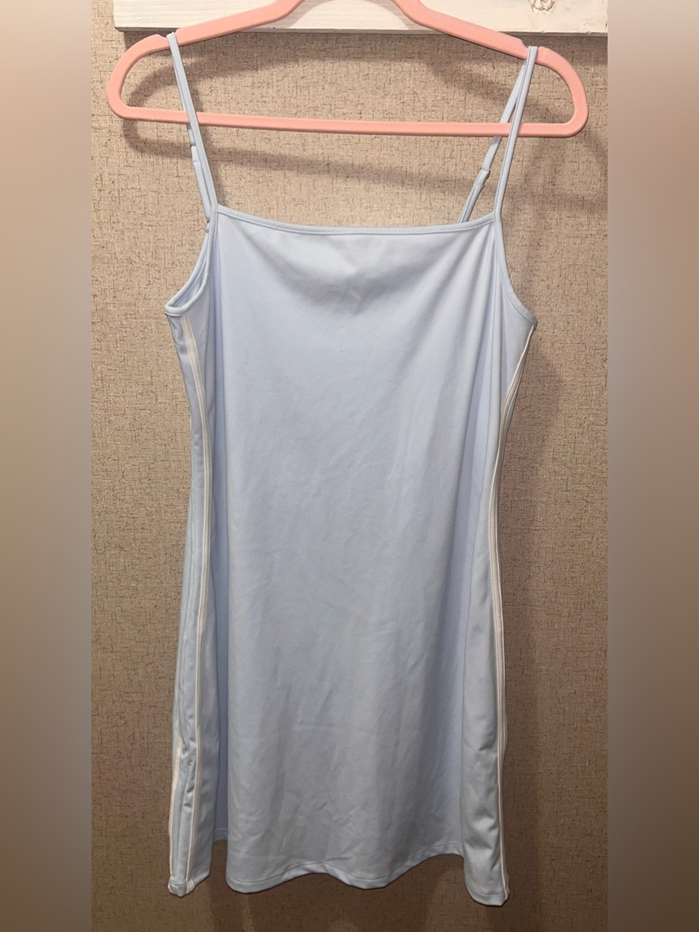 NWOT Wild Fable Light Blue Slip Dress with Thin Straps